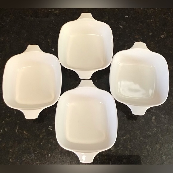 4 Vintage Corning Ware Blue Cornflower Casserole Dish 1 3/4 Cup P-41-B NO LIDS - Picture 3 of 5